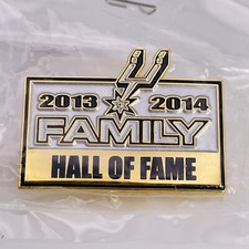 San Antonio Spurs NBA 2013-14 Family Hall Of Fame Pin - Lapel, Hat - New!