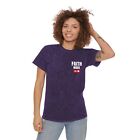 T-shirt unisexe de lavage minéral Faith Mode on