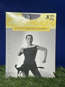 Capezio Damen Studio Basics Fischernetz eng mit Nähten - schwarz - Größe S/M - Bild 1 von 2