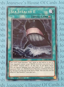 LED9-EN021 Sea Stealth II Rare Yu-Gi-Oh Card 1st Edition New - Picture 1 of 4