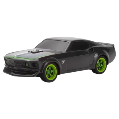 HPI nano-TTR 1/64th Ford Mustang RTR-X Mini RC Drift Car Green 160980 - Image 1 of 4