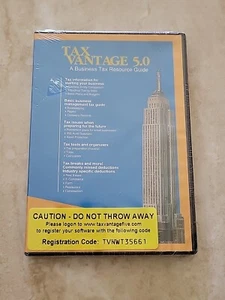 Tax Vantage 5.0 A Business Tax Resource Gyide CD-Rom Windows and Mac New - Picture 1 of 2