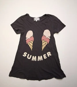 WILDFOX T-Shirt Womens Small Summer Ice Cream Cones Graphic Flare Base Top - Picture 1 of 9