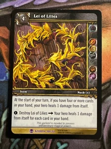Juego de cartas coleccionables World of Warcraft Azeroth 306/361 Lei of Lillies - Imagen 1 de 2