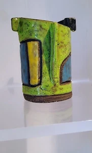 Deko-Tasse (Unikat) aus Ton, glasiert - Bild 1 von 2