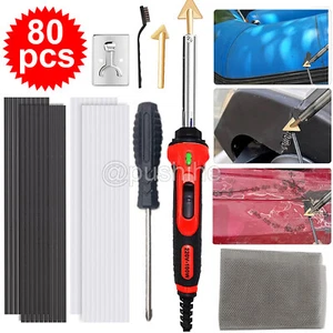 100W Plastic Welding Tools Kit with Welder Rods Reinforcing Mesh Welding Tips US - Bild 1 von 16