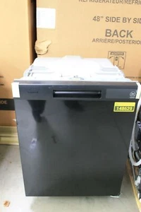 Hotpoint HDF310PGRBB 24" Black Full Console Dishwasher NOB #148629 - Picture 1 of 8
