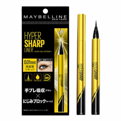 MAYBELLINE Hyper Sharp Liner Long Lasting Liquid Eyeliner 0.01mm 8 Colors - Image 1 of 4