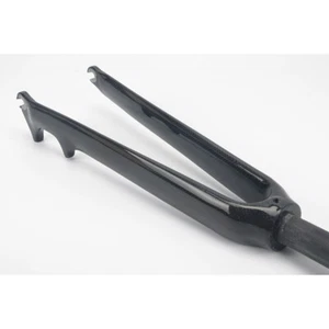 Full Carbon Forks Disc Brake Fork Road Bike Rigid Fork 700C With Spacer Stem Cap - Picture 1 of 24