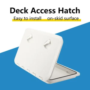 Boat Deck Inspection ABS Hatch 353MM X 606MM (Plastic Hinged Access Panel Cover) - Picture 1 of 20