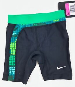 Nike Swim Jammer Shorts Boys Youth Techno Camo Swimwear Bottoms TESS0041
