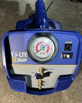 YELLOW JACKET 95730 Single Refrigerant Recovery Machine - Image 1 of 4