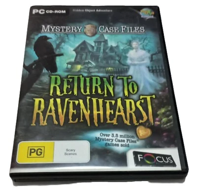 Mystery Case Files: Return to Ravenhearst PC CD Rom Hidden Object Game - Image 1 of 2