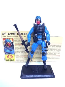G.I. Joe 25th Cobra Bazooka Trooper 10cm Figur Hasbro Loose 100% Complete - Bild 1 von 1