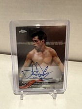 2018 Topps Chrome UFC Dominick Cruz Autograph Auto