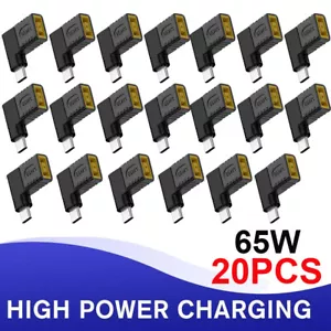 USB C Type C To PD Power Charger Adapter Square Converter for Lenovo Laptop 65W - Picture 1 of 8