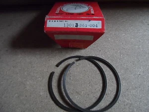 HONDA MT125 MT 125 ELSINORE 74-76 PISTON RINGS 0.50 MM O/S 13013-361-004 GENUINE - Picture 1 of 1