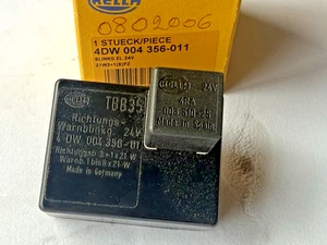 HELLA 4DW004356-011 Blinkgeber Blinker Relais Warnblinker MAN 24V (XB186 Neu NOS - Picture 1 of 5