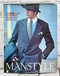 Manstyle GQ Guide Fashion Fitness Grooming 1977 First Edition Hardcover Book - Imagen 1 de 10
