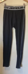 BOYS UNDER ARMOUR BLACK LEGGINGS SIZE S / WAIST 23” - Bild 1 von 6