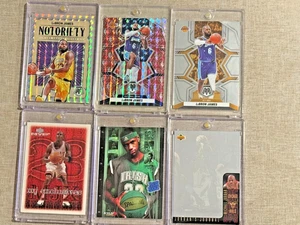 🔥 LeBron James & Michael Jordan Lot - Mosaic Parallels, MJ Insert, Irish Rookie - Picture 1 of 3