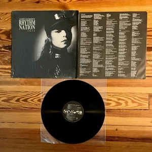 Janet Jackson: Rhythm Nation 1814 LP Vinyl US 1989 A&M Records VG+ Shrink/Inner - Bild 1 von 3