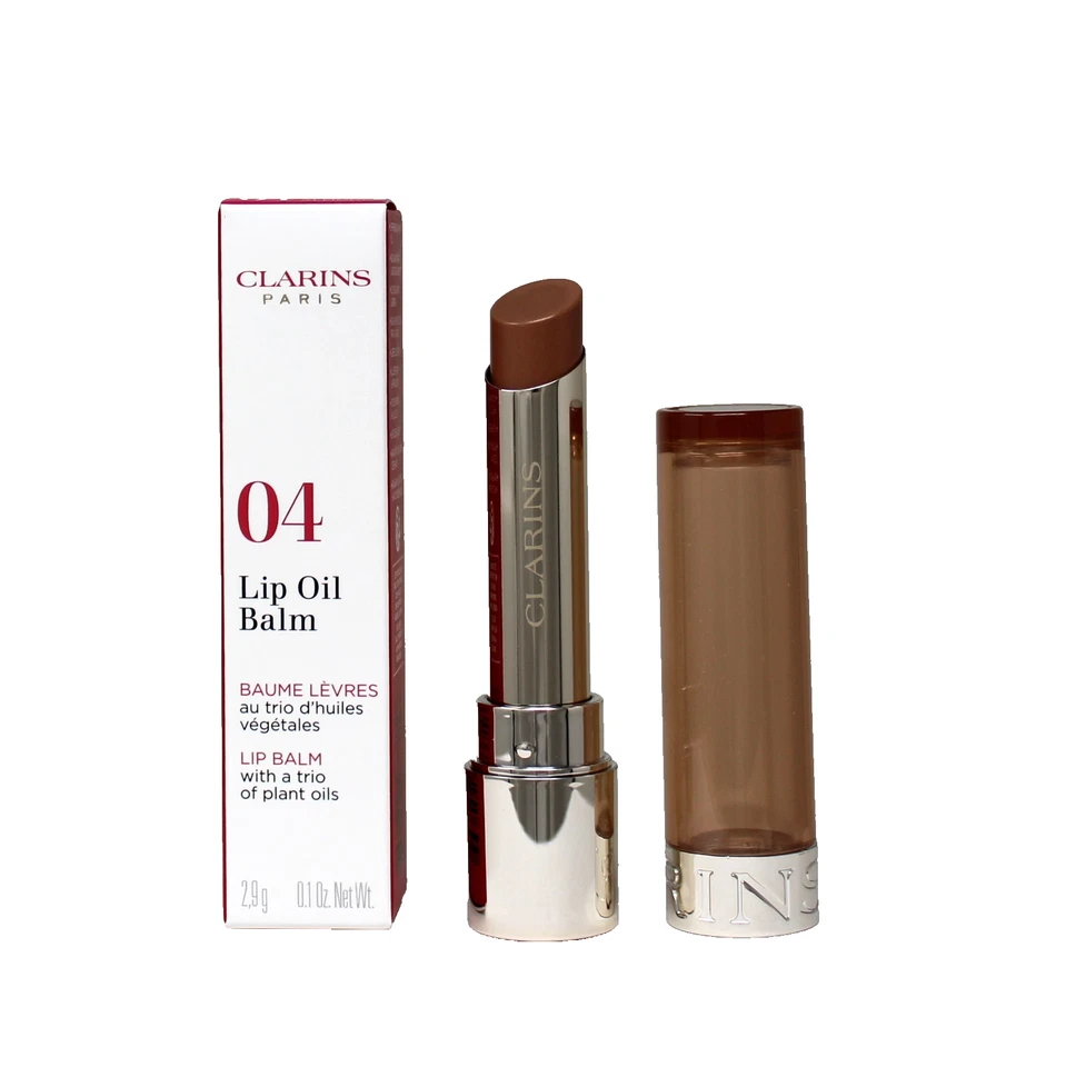 CLARINS 唇油平衡带三重植物油 2.9 克/0.1 盎司 #04 ALMOND — 第 1/1 张图片