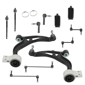 New 12pcs Front Lower Control Arm Ball Joint Tie Rod End For 11-17 Ford Explorer - Picture 1 of 12