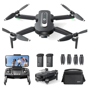 GPS Drohne 4K Kamera FPV Follow Me Rückkehr 52 Min Flugzeit leicht - Bild 1 von 12