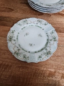 Antique Ohme Silesia Pattern OHM110 8-1/2" Luncheon Plate - Picture 1 of 5