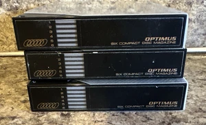 Optimus (Pioneer) PRW 1141 6-Disc CD Changer Cartridge Magazine Lot Of 3 - Picture 1 of 3
