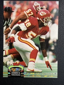 1992 Topps Stadium Club - Members Choice Chiefs Derrick Thomas #306 - Picture 1 of 2