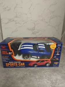 Rare Vintage New Bright Dodge Viper GTS 1:24 Scale Remote Control Car SEALED - Picture 1 of 11