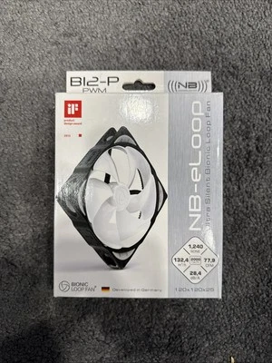 Noise Blocker B12-P 120mm FAN | 2000rpm | 77.9 CFM - Image 1 of 2