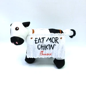 Muñeca de peluche Chick-fil-A de vaca juguete Eat Mor Chikin 4" de alto EDICIÓN LIMITADA - Imagen 1 de 8