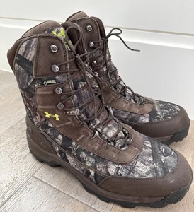Under Armour Realtree Brow Tine 1200g Insulated Camo Hunting Boots Gore Tex Sz13 - Picture 1 of 9