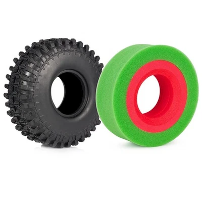 2Pcs 1.9" RC Tire Sponge Inserts Outer Sponge Firm for 115-120mm Tire RC Car - Image 1 of 4