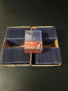 300 Ultra Pro 3x4 Toploaders Card Holders Protectors Sealed New Used - Picture 1 of 1