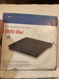 Pop-up Mobile External DVD-RW USB 3.0 NEW IN BOX - Picture 1 of 2