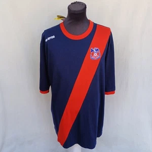 NWT Crystal Palace Errea Crew Neck Cotton Football Jersey S/S Shirt Sz Mens 5XL - Picture 1 of 12