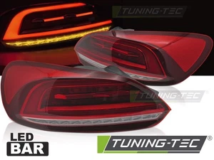 COPPIA FANALI POSTERIORI LED BAR ROSSO PER VW SCIROCCO III 08-14 NEW - Imagen 1 de 6