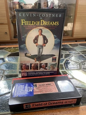 Field Of Dreams 1989 VHS Video Tape Ex Rental Clam Shell Vintage Video Tape - image 1 of 4