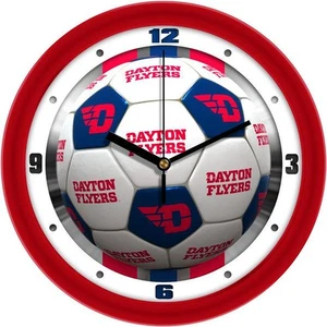 Dayton Flyers Soccer 11.5" Wall Clock with Silent Sweep - Picture 1 of 1