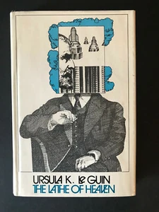 The Lathe of Heaven, by Ursula K. LeGuin-1971-1st BCE, Vtg, Hardcover Book w/ DJ - Picture 1 of 12