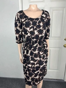 Vintage Dress Women's Party 50's Suzy Perette Floral New York Sheath Formal T3-6 - Picture 1 of 7