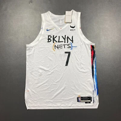 100% Authentic Kevin Durant Nike Brooklyn Nets City Jersey Size 52 XL Webull Men - Image 1 of 4