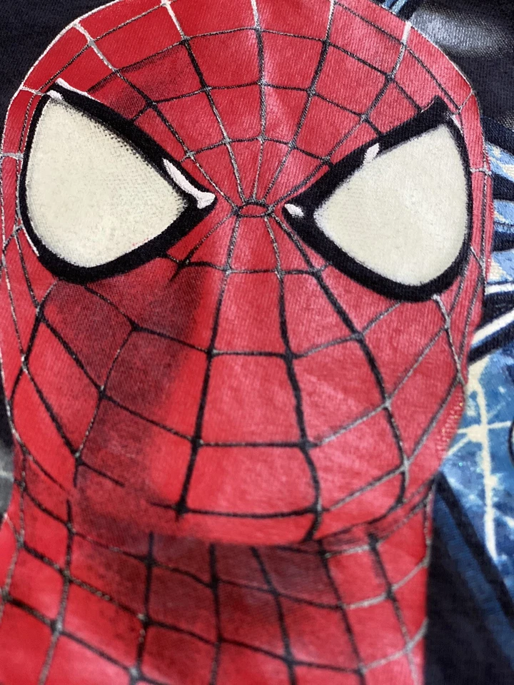 Spider Man 2 Long Sleeve Kids Boys size 6 The Amazing Marvel 2014 Shirt - Image 1 of 4