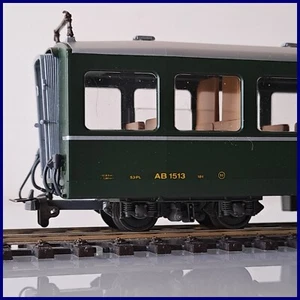✅ BEMO 3283 113 Mitteleinstiegswagen 1/2 Klasse AB1513 - Spur H0m - Imagen 1 de 14