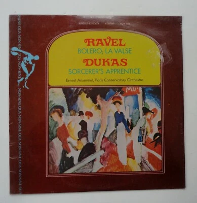 New Sine Qua Non Ltd Ed Stereo Lp SQN 7736 Ravel Bolero Dukas Sorcerers Ansermet - Image 1 of 3