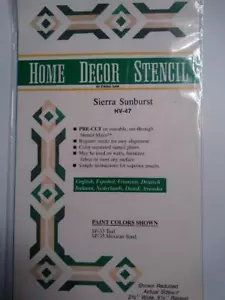 Stencil Ease Home Decor Stencil Sierra Sunburst HV-47 - Picture 1 of 3